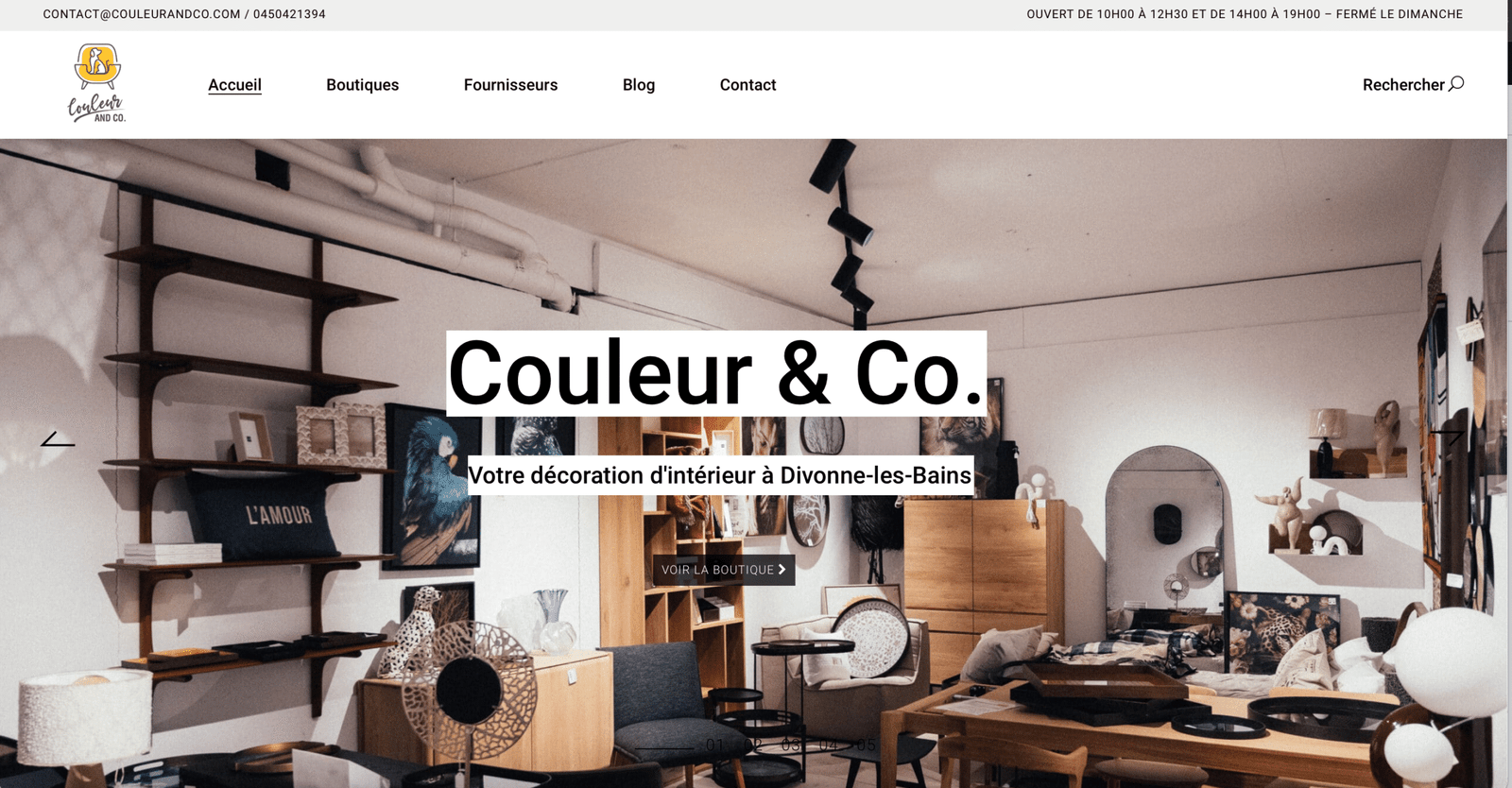 Site couleur and co